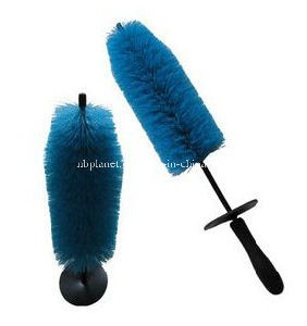 Superior Quality Car Wheel Cleaning Brush with Shield