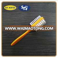 Shoe care nubuck suede rubber plastic shoe brush