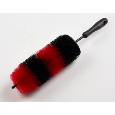 Easy Reach Wheel And Rim Detailing Brush 18" Long Soft Bristle Car Wheel Brush Rim Tire Detail Brush